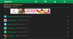 Desktop Screenshot of apkfree.com